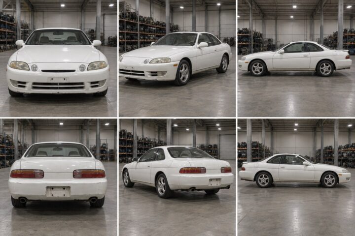1994 Lexus SC400 exterior views in warehouse