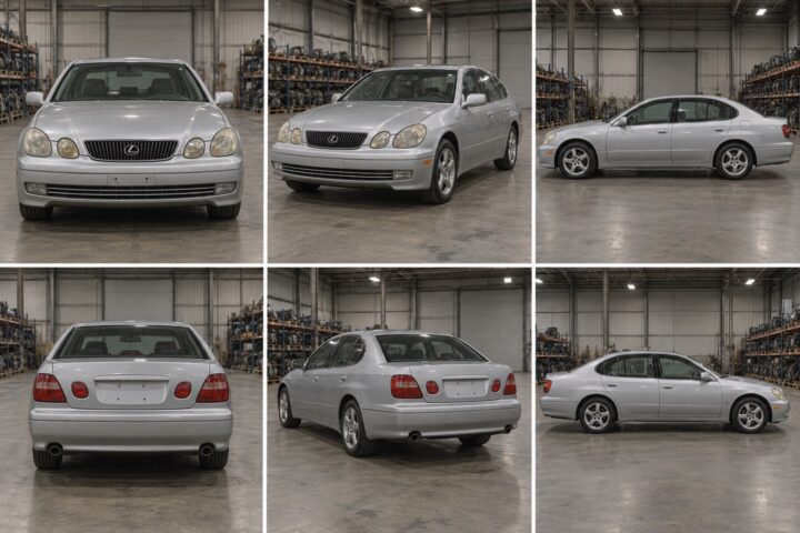2001 Lexus GS400 exterior views in warehouse